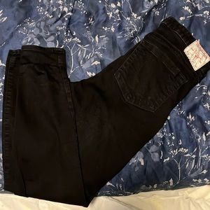 True religion black pant